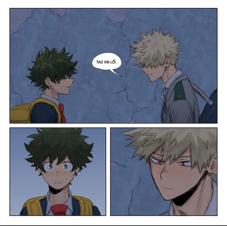 Đọc DOUJINSHI BAKUDEKU Quirkless Deku au part 8 Truyện dou otp