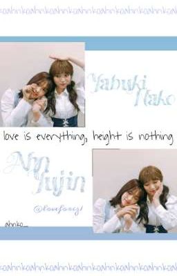[ahnko|short fic] love is everything, height is nothing