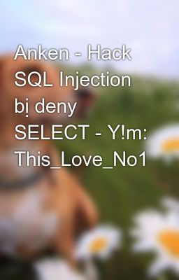 Anken - Hack SQL Injection bị deny SELECT - Y!m: This_Love_No1