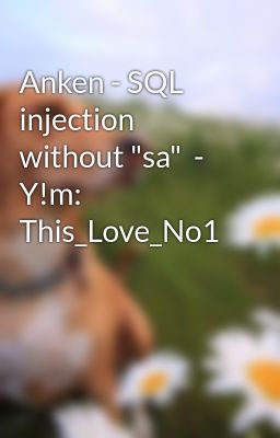 Anken - SQL injection without 