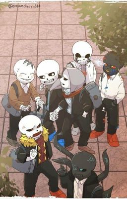 AU!Sans x Reader