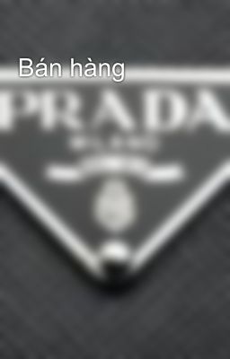 Bán hàng