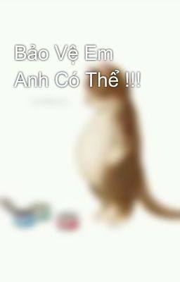 Bảo Vệ Em Anh Có Thể !!!