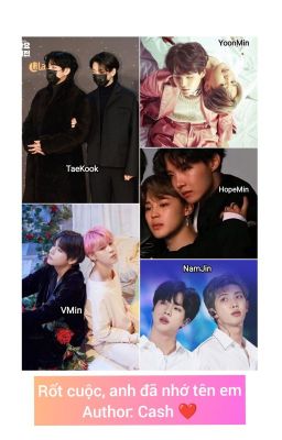 [BTS] [TaeKook/VMin/YoonMin/HopeMin/NamJin] Rốt cuộc, anh đã nhớ tên em