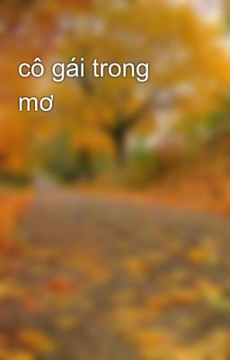 cô gái trong mơ