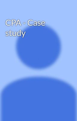 CPA - Case study