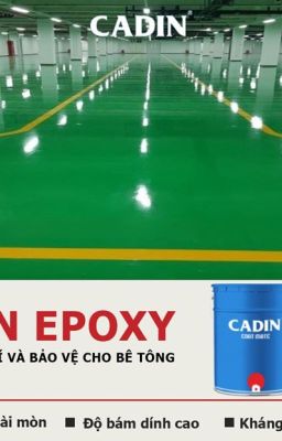 ĐẠI LÝ PHÂN PHỐI SƠN PHỦ EPOXY CADIN NỀN NHÀ XƯỞNG CHẤT LƯỢNG, GIÁ TỐT