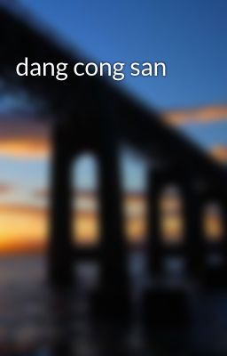 dang cong san