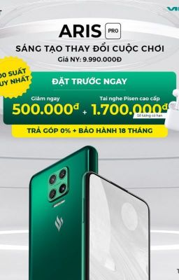 Đặt trước Vsmart Aris Pro | Nhận ưu đãi khủng tới 2tr2