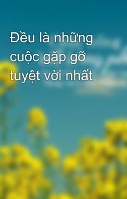 Đọc Truyện Đều là những cuộc gặp gỡ tuyệt vời nhất - Truyen2U.Net