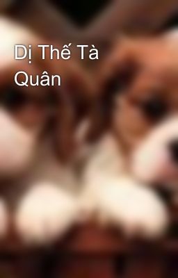 Dị Thế Tà Quân