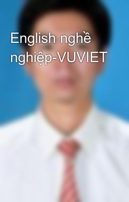 English nghề nghiệp-VUVIET