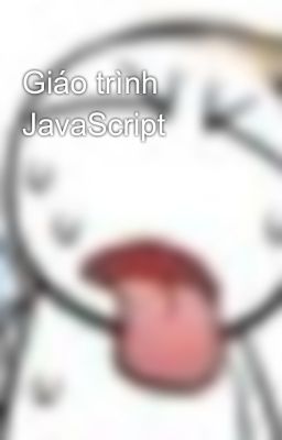 Giáo trình JavaScript