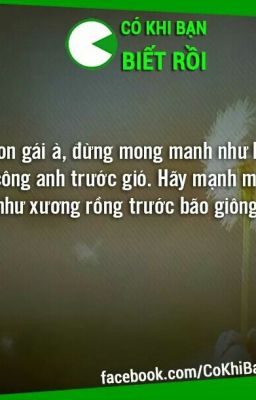 Gửi cô bé ngốc nghếch của tôi