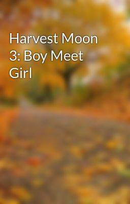 Harvest Moon 3: Boy Meet Girl