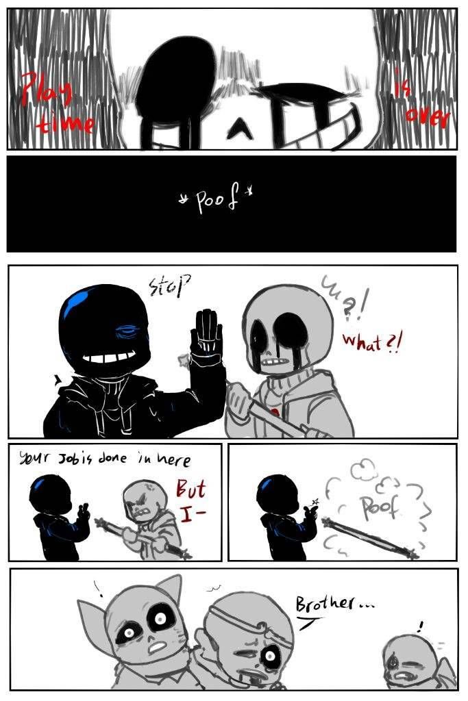 Killer Sans VS. Dust Sans part 2 by Zixy - By @zixy on Itaku