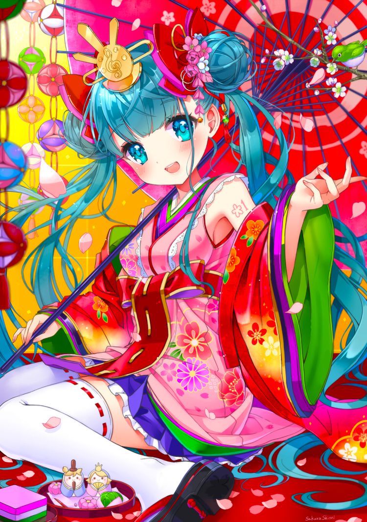 Anime Girl Kimono (2) - Truyện Ảnh Anime Đẹp ( 2 )