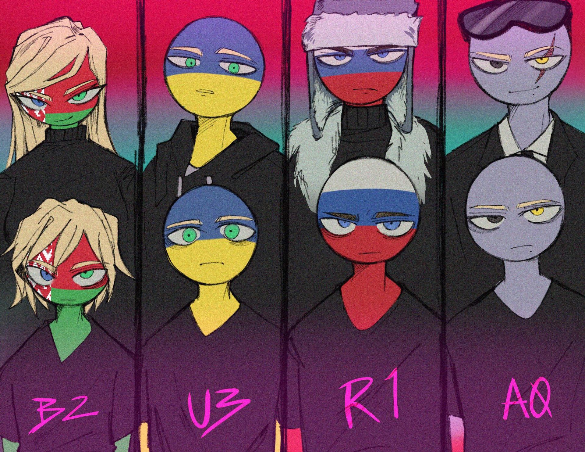 Countryhumans персонажи вики фандом фото 61