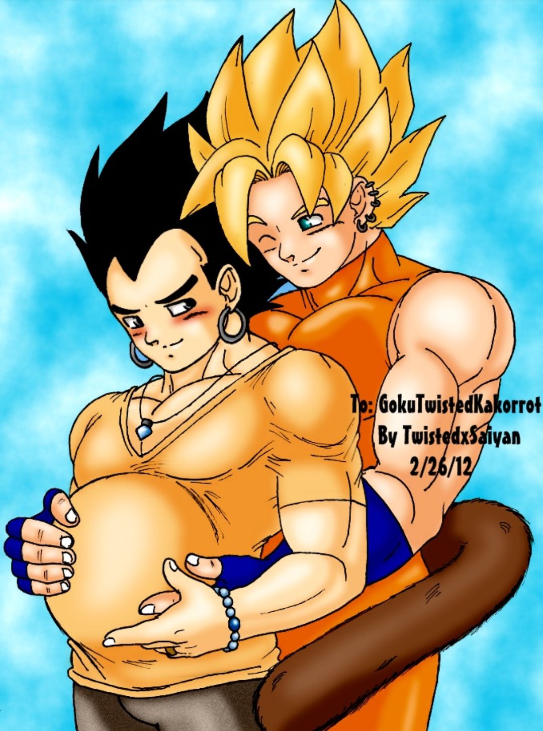 Goku x vegeta nsfw