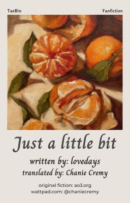 Just a little bit - author: lovedays