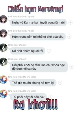 Đọc Truyện Karma x Nagisa |Textfic| Chiến hạm KaruNagi ra khơi!!! - Truyen2U.Net