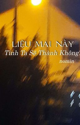 liệu mai nay tình ta sẽ thành chứ? 