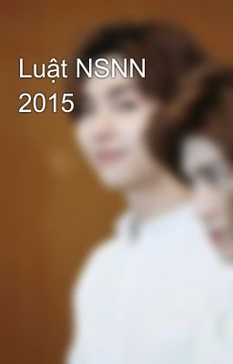Luật NSNN 2015
