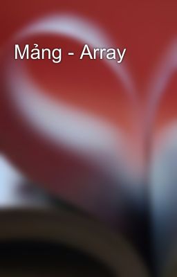 Mảng - Array