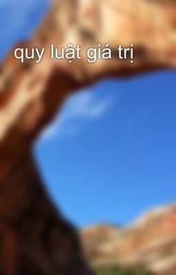 quy luật giá trị