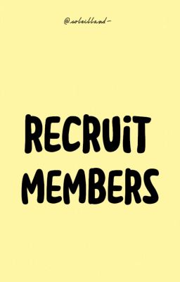 Đọc Truyện recruit members; 𝐬𝐨𝐥𝐞𝐢𝐥 𝐥𝐚𝐧𝐝 - Truyen2U.Net