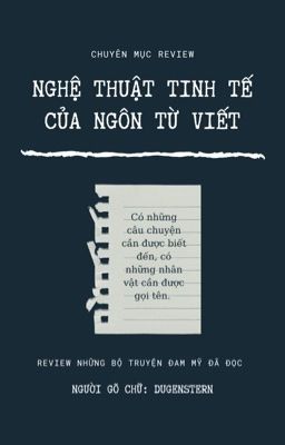 [REVIEW] NHỮNG BỘ ĐAM MỸ ĐÃ ĐỌC