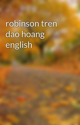 robinson tren dao hoang english