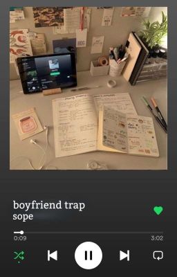sope | boyfriend trap