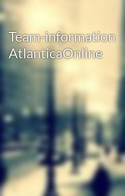 Team-information AtlanticaOnline