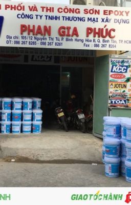 Thi Công sơn sàn EPOXY KCC cho nền nhà xưỡng giá rẻ Sài Gòn