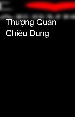 Thượng Quan Chiêu Dung