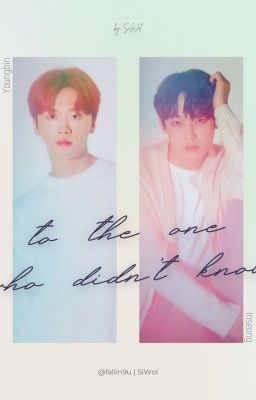 To the one who didn't know | Binseong | Oneshot