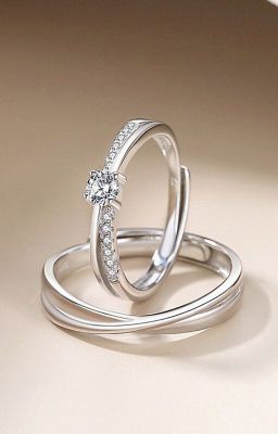 Top 7 cặp nhẫn đôi bạc nam nữ giá rẻ đẹp nhất hiện nay.