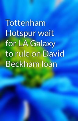 Đọc Truyện Tottenham Hotspur wait for LA Galaxy to rule on David Beckham loan - Truyen2U.Net