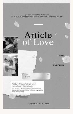 Đọc Truyện [Trans][Nohyuck] Article of Love - Truyen2U.Net
