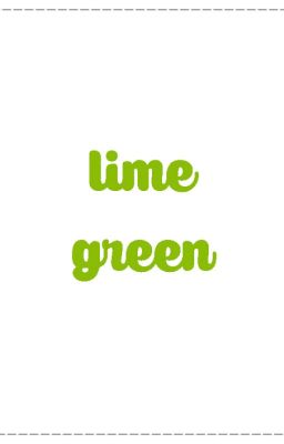 transfic// kmg x chs ; lime green