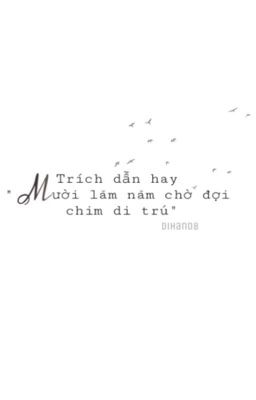 Trích dẫn hay trong 