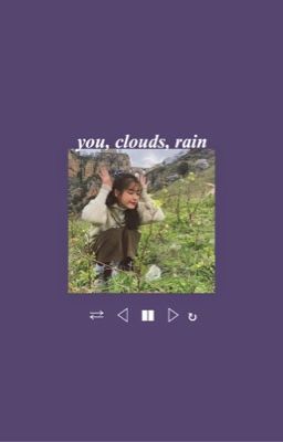 yooneun ✘ you, clouds, rain